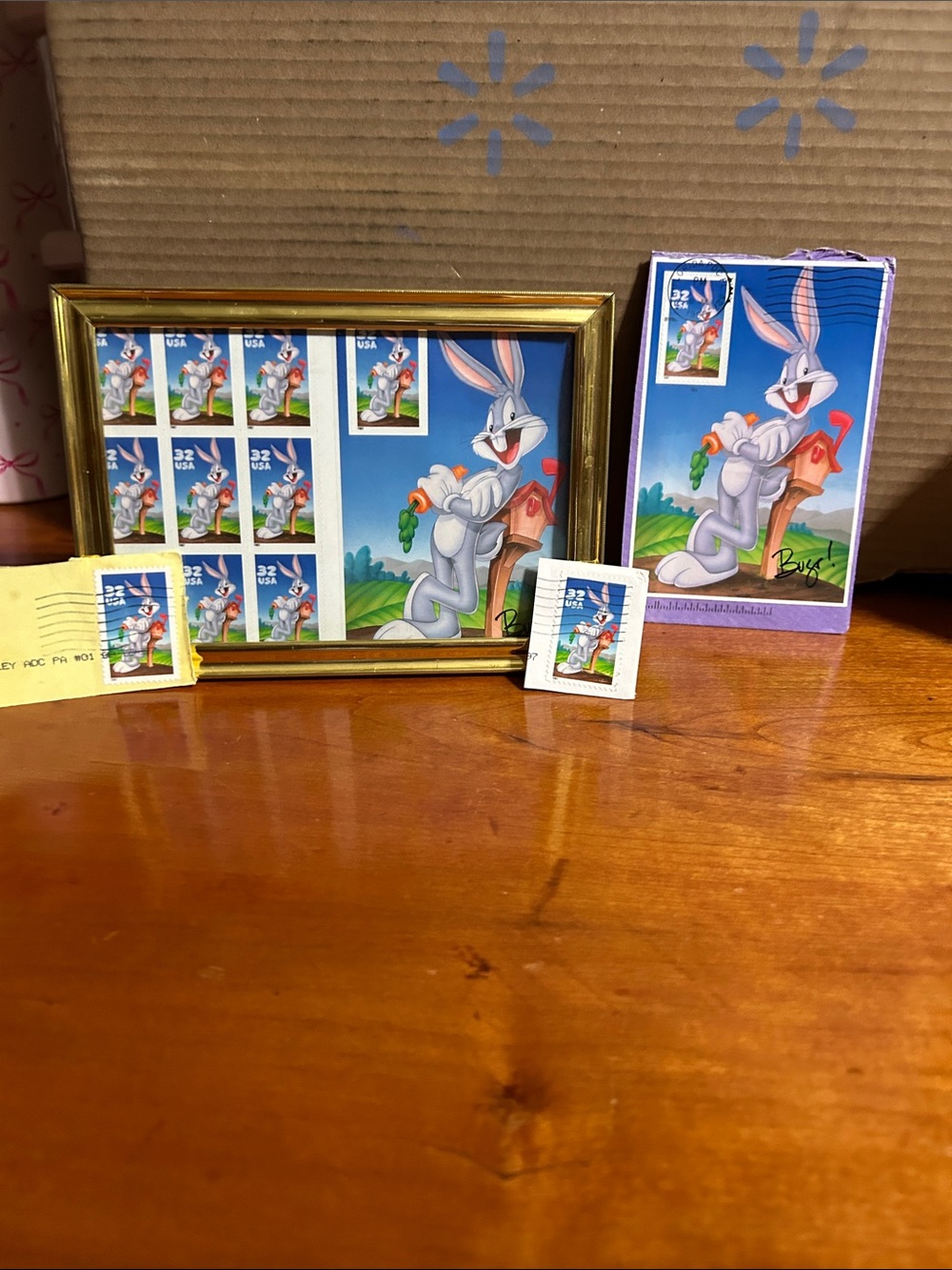 1997 Bugs Bunny commemorative Party Stamp set.